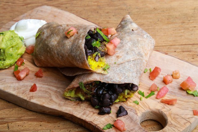 Classic Bean & Cheese Burrito - Centinela Cafe