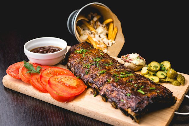 New York Strip Steak Dinner - Centinela Cafe